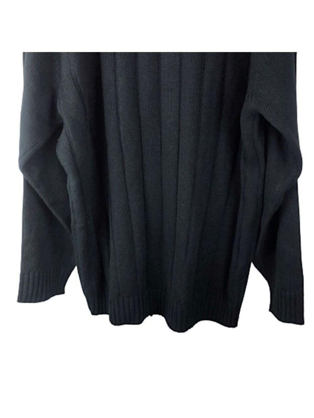 Men’s Ron Chereskin Vintage Black Sweater XL - Picture 6 of 7